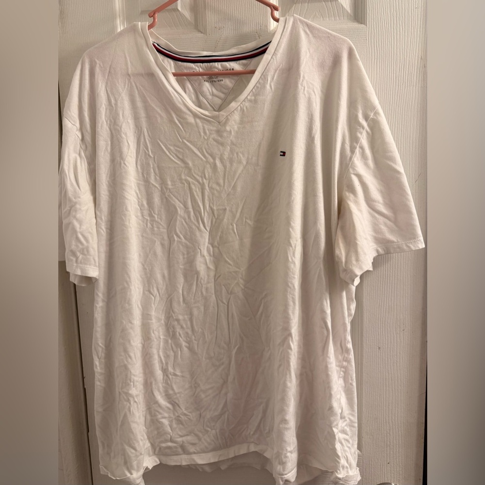 Tommy Hilfiger Men's Classic White Tee size XXL